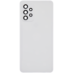 Samsung Galaxy A72 Arka İle Uyumlu kapak Cam (A725 2021) (Aftermarket Plus) (Harika Beyaz) - Görsel 3