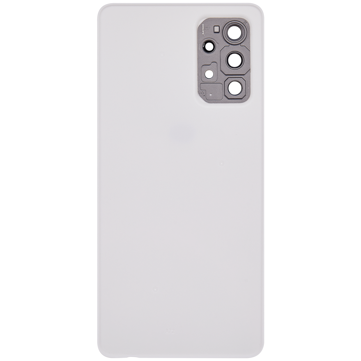 Samsung Galaxy A72 Arka İle Uyumlu kapak Cam (A725 2021) (Aftermarket Plus) (Harika Beyaz) - Görsel 4