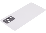 Samsung Galaxy A72 Arka İle Uyumlu kapak Cam (A725 2021) (Aftermarket Plus) (Harika Beyaz) - Görsel 6