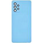 Samsung Galaxy A72 Arka İle Uyumlu kapak Cam (A725 2021) (Aftermarket Plus) (Harika Mavi) - Görsel 3