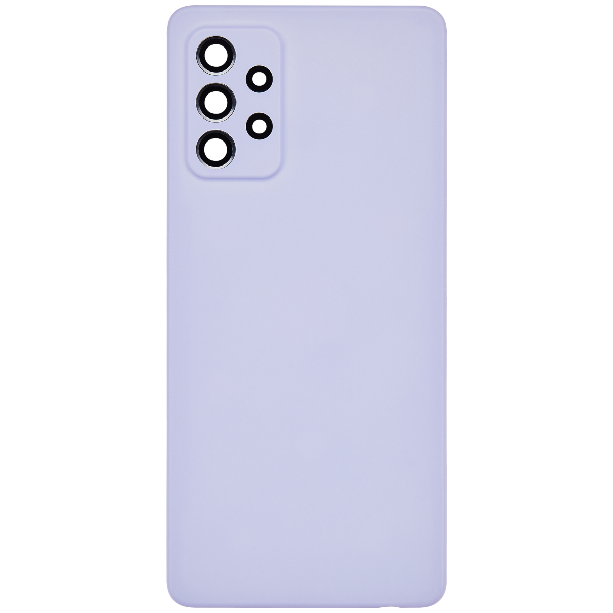 Samsung Galaxy A72 Arka İle Uyumlu kapak Cam (A725 2021) (Aftermarket Plus) (Harika Menekşe) - Görsel 3