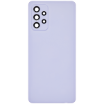 Samsung Galaxy A72 Arka İle Uyumlu kapak Cam (A725 2021) (Aftermarket Plus) (Harika Menekşe) - Görsel 3