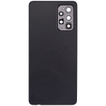 Samsung Galaxy A72 Arka İle Uyumlu kapak Cam (A725 2021) (Aftermarket Plus) (Harika Siyah) - Görsel 4