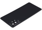 Samsung Galaxy A72 Arka İle Uyumlu kapak Cam (A725 2021) (Aftermarket Plus) (Harika Siyah) - Görsel 5