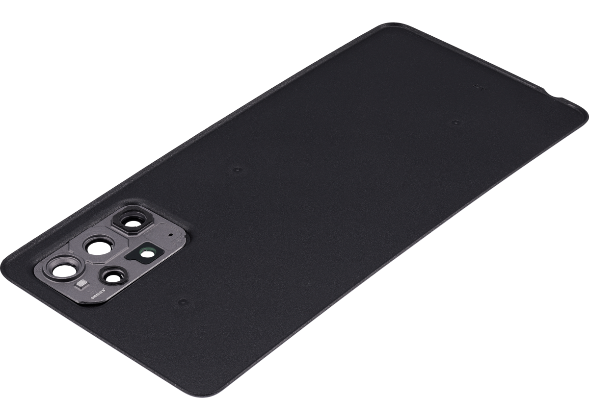 Samsung Galaxy A72 Arka İle Uyumlu kapak Cam (A725 2021) (Aftermarket Plus) (Harika Siyah) - Görsel 6