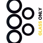 Samsung Galaxy A72 İle Uyumlu Arka Kamera Lensi (Sadece Cam) Yapışkanlı (A725 2021) A52 (A525 2021) A52 5G (A526 2021)