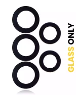 Samsung Galaxy A72 İle Uyumlu Arka Kamera Lensi (Sadece Cam) Yapışkanlı (A725 2021) A52 (A525 2021) A52 5G (A526 2021) A52S 5G (A528 2021) (5 Parça Set) - Görsel 3