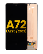 Samsung Galaxy A72 İle Uyumlu Çerçevesiz ekran Orijinal Ekranı (A725 2021) Orijinal (Tüm Renkler) - Görsel 2