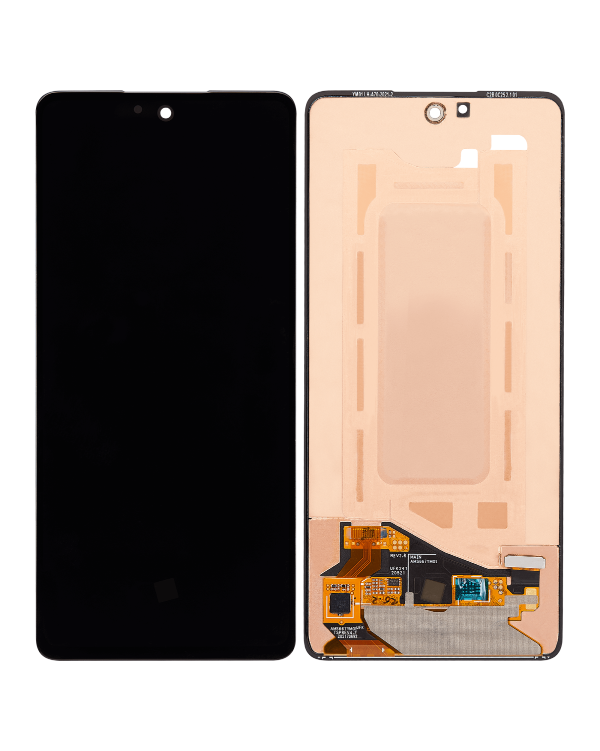 Samsung Galaxy A72 İle Uyumlu Çerçevesiz ekran Orijinal Ekranı (A725 2021) Orijinal (Tüm Renkler) - Görsel 4