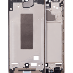 Samsung Galaxy A72 İle Uyumlu  Orta Çerçeve Kasası (A725 2021) (Harika Beyaz)