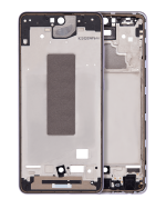 Samsung Galaxy A72 İle Uyumlu  Orta Çerçeve Kasası (A725 2021) (Harika Menekşe)