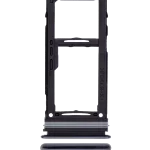 Samsung Galaxy A72 İle Uyumlu Tek Sim Kart Tepsisi (A725 2021) (Harika Siyah)