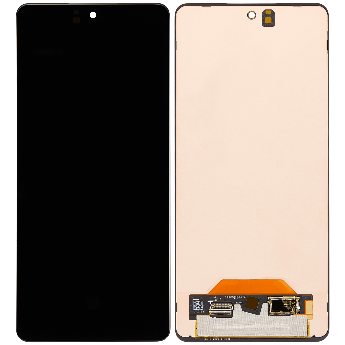 Samsung Galaxy A73 5G İle Uyumlu Çerçevesiz ekran Orijinal Ekranı (A736 2022) Orijinal (Tüm Renkler) - Görsel 2