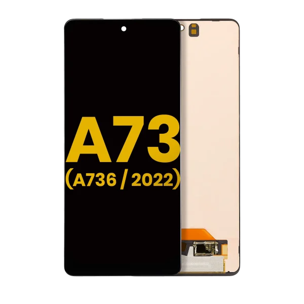 Samsung Galaxy A73 5G İle Uyumlu Çerçevesiz ekran Orijinal Ekranı (A736 2022) Orijinal (Tüm Renkler)