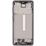 Samsung Galaxy A73 5G İle Uyumlu İçin Çerçeveli ekran (A736 2022) Orijinal (Gri)  Orijinal Ekranı - Görsel 5