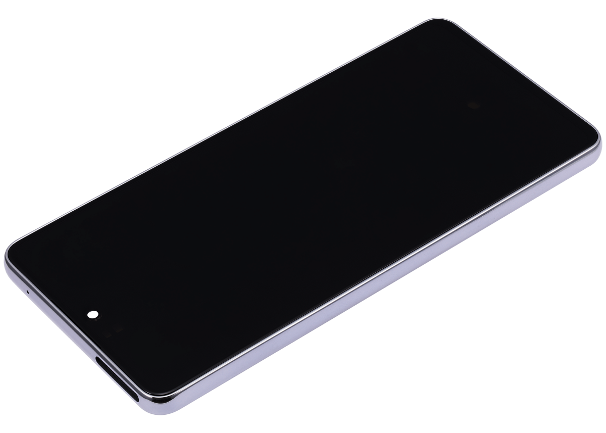 Samsung Galaxy A73 5G İle Uyumlu İçin Çerçeveli ekran (A736 2022) Orijinal (Gri)  Orijinal Ekranı - Görsel 6