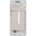 Samsung Galaxy A73 5G İle Uyumlu İçin Çerçeveli ekran (A736 2022) Orijinal (Nane)  Orijinal Ekranı - Görsel 5