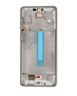 Samsung Galaxy A73 5G İle Uyumlu Orijinal Ekranı Çerçeveli ekran (A736 2022) (Servis Paketi) (Gri) - Görsel 4