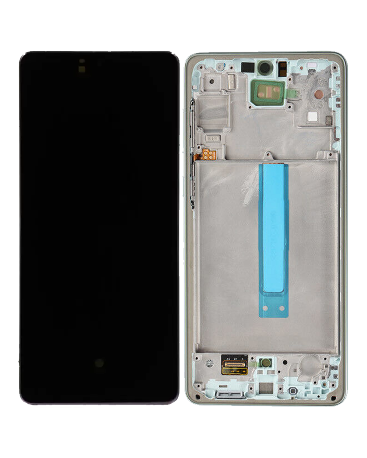 Samsung Galaxy A73 5G İle Uyumlu Orijinal Ekranı Çerçeveli ekran (A736 2022) (Servis Paketi) (Nane) - Görsel 4