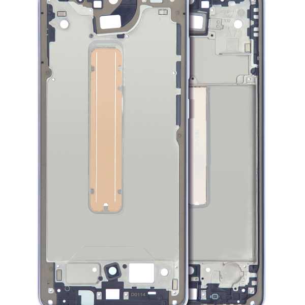 Samsung Galaxy A73 İle Uyumlu  Orta Çerçeve Kasası (A735 2022) A73 5G (A736 2022) (Gri)
