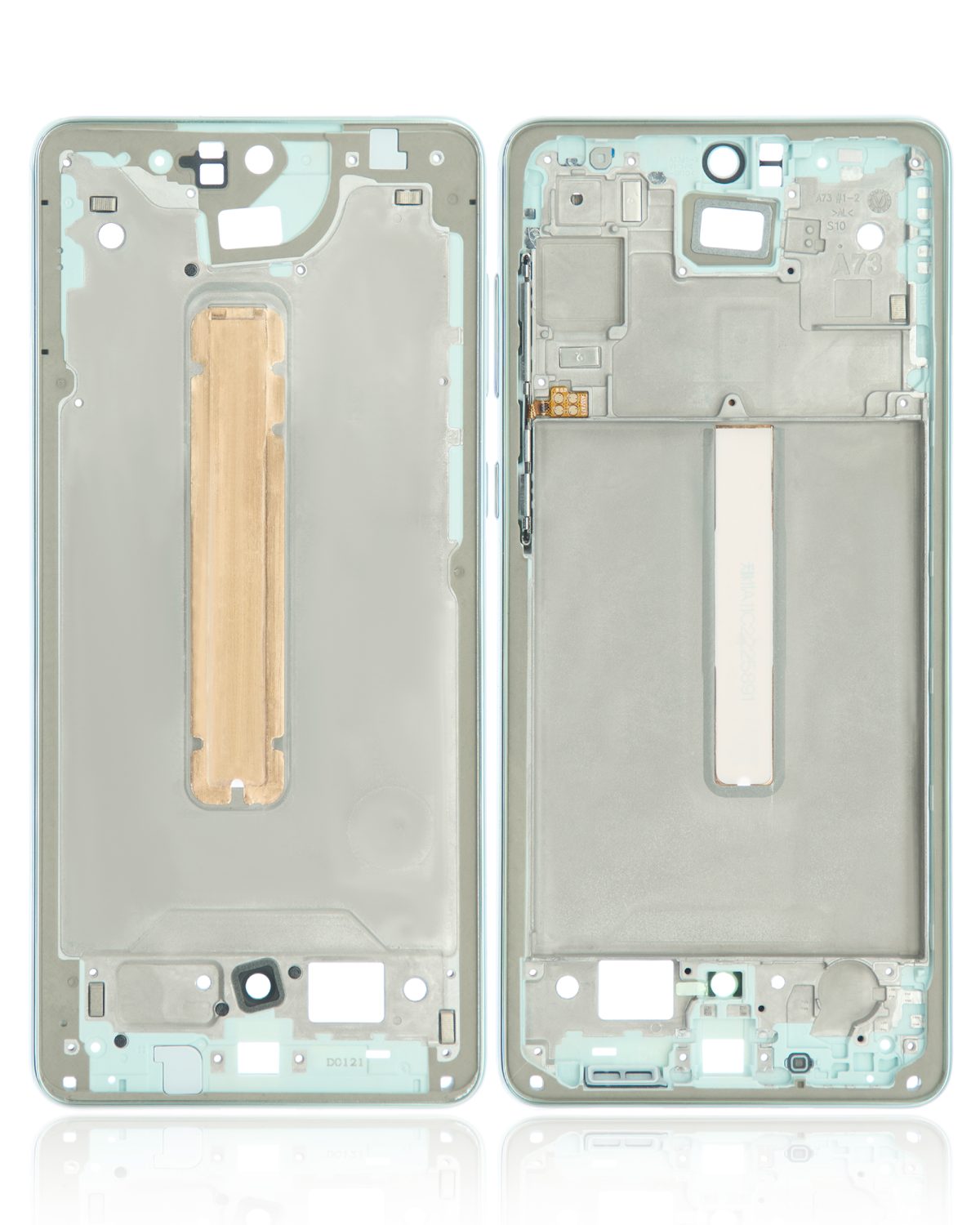 Samsung Galaxy A73 Orta İle Uyumlu Çerçeve Muhafazası (A735 2022) A73 5G (A736 2022) (Nane) - Görsel 2