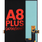 Samsung Galaxy A8 Plus İle Uyumlu Çerçevesiz ekran Orijinal Ekranı (A730 2018) (Tüm Renkler)
