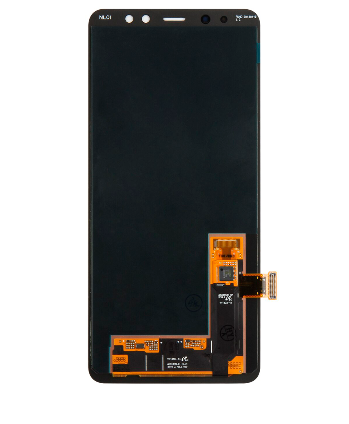 Samsung Galaxy A8 Plus İle Uyumlu Çerçevesiz ekran Orijinal Ekranı (Service Pack) (A730 2018) (Tüm Renkler) - Görsel 3