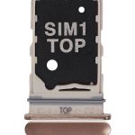 Samsung Galaxy A80 İle Uyumlu Çift Sim Kart Tepsisi (A805 2019) (Angel Gold)