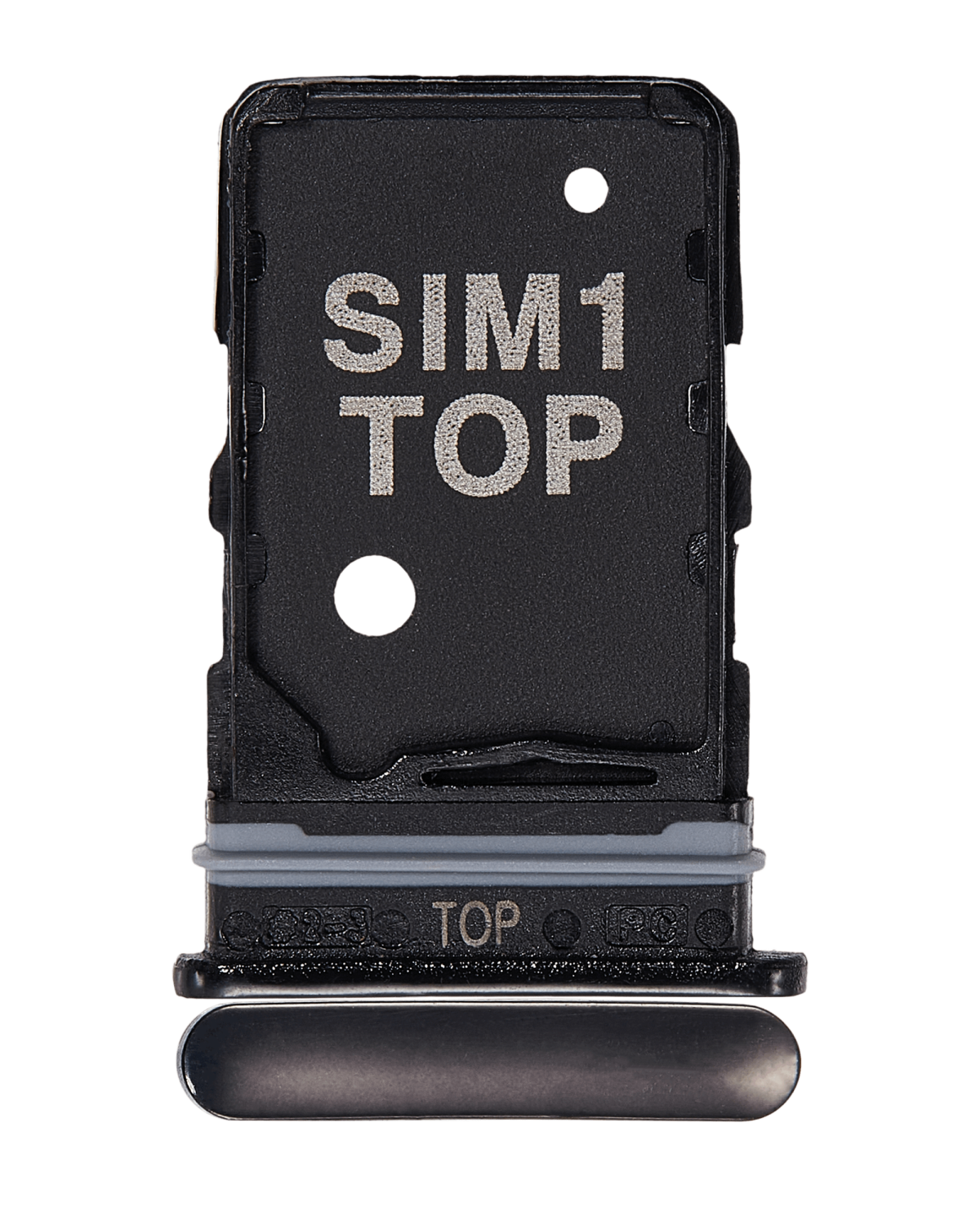 Samsung Galaxy A80 İle Uyumlu Çift Sim Kart Tepsisi (A805 2019) (Phantom Siyah) - Görsel 6