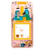Samsung Galaxy A80 İle Uyumlu İçin Çerçevesiz ekran (A805 2019) (Angel Gold) (Service Pack) - Görsel 4