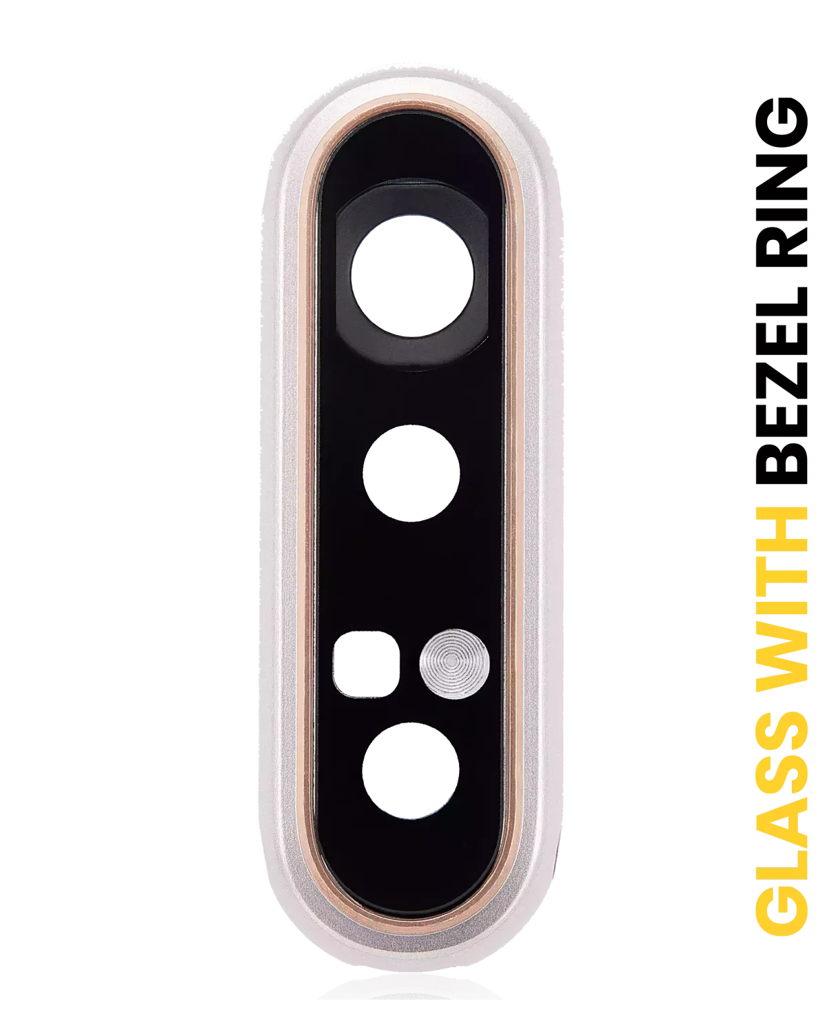 Samsung Galaxy A80 İle Uyumlu Kamera Camı Set Full (A805 2019) (Angel Gold) - Görsel 6