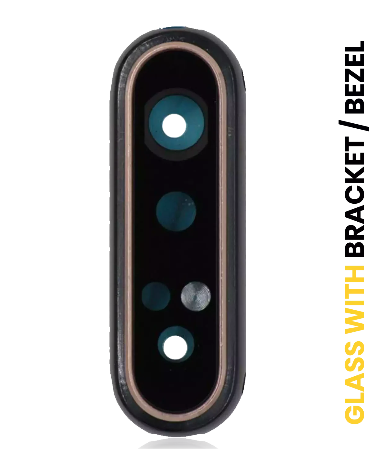 Samsung Galaxy A80 İle Uyumlu Kamera Camı Set Full (A805 2019) (Phantom Siyah) - Görsel 4