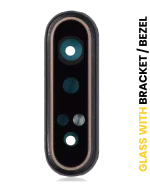 Samsung Galaxy A80 İle Uyumlu Kamera Camı Set Full (A805 2019) (Phantom Siyah) - Görsel 4
