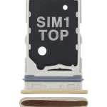 Samsung Galaxy A80 İle Uyumlu Tek Sim Kart Tepsisi (A805 2019) (Angel Gold)
