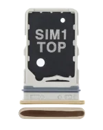 Samsung Galaxy A80 İle Uyumlu Tek Sim Kart Tepsisi (A805 2019) (Angel Gold)