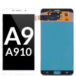Samsung Galaxy A9 İle Uyumlu Çerçevesiz ekran Orijinal Ekranı (A910 2016) (Yenilenmiş: Kozmetik Sınıf: Yeni) (Beyaz)