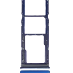 Samsung Galaxy A9 İle Uyumlu Çift Sim Kart Tepsisi (A920 2018) (Limonata Mavisi)