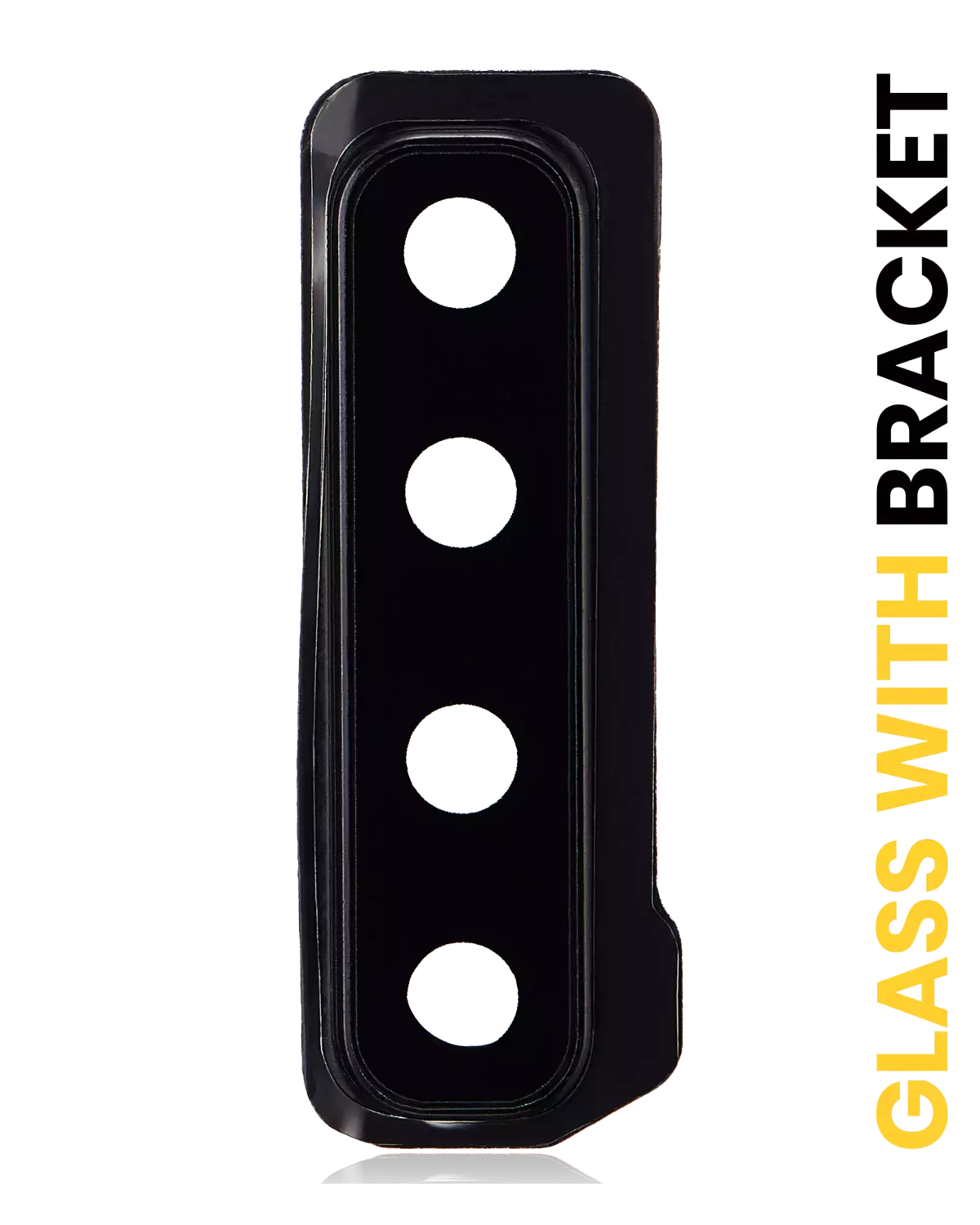 Samsung Galaxy A9 İle Uyumlu Kamera Camı Set Full (A920 2018) (Havyar Siyahı)