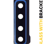 Samsung Galaxy A9 İle Uyumlu Kamera Camı Set Full (A920 2018) (Limonata Mavisi)