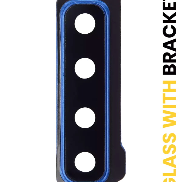 Samsung Galaxy A9 İle Uyumlu Kamera Camı Set Full (A920 2018) (Limonata Mavisi)