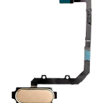 Samsung Galaxy A9 Pro İle Uyumlu Ana Sayfa Düğmesi Esnek Kablo (A910 2016) (Altın)