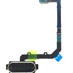 Samsung Galaxy A9 Pro İle Uyumlu Ana Sayfa Düğmesi Esnek Kablo (A910 2016) (Siyah)