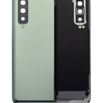 Samsung Galaxy Fold 4G  İçin Kamera Lensli Arka Kapak Camı (F900) (Aftermarket Plus) (Space Silver)