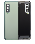 Samsung Galaxy Fold 4G  İçin Kamera Lensli Arka Kapak Camı (F900) (Aftermarket Plus) (Space Silver)