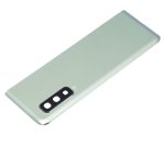 Samsung Galaxy Fold 4G  İçin Kamera Lensli Arka Kapak Camı (F900) (Aftermarket Plus) (Space Silver) - Görsel 5