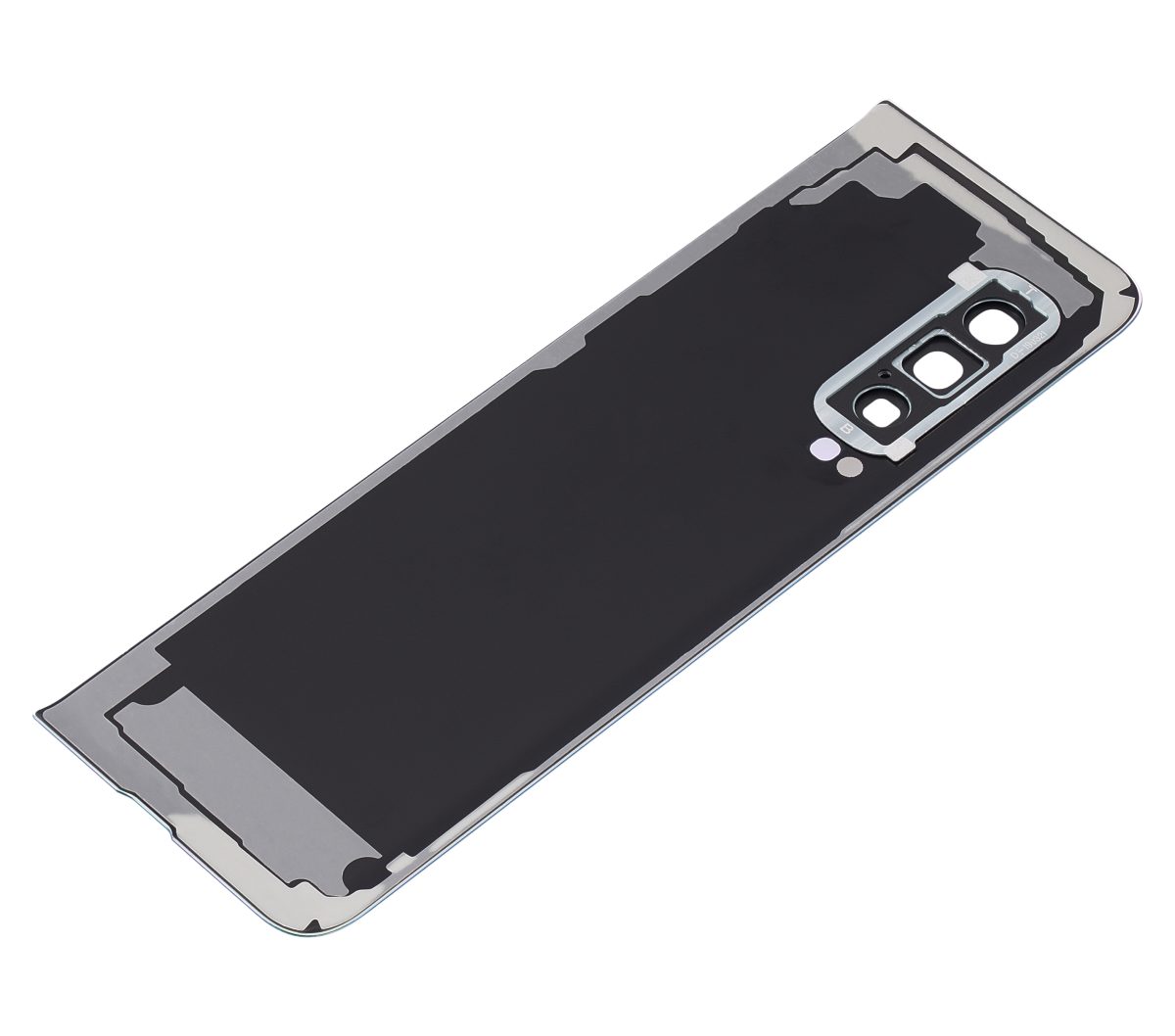 Samsung Galaxy Fold 4G  İçin Kamera Lensli Arka Kapak Camı (F900) (Aftermarket Plus) (Space Silver) - Görsel 6
