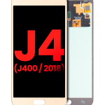 Samsung Galaxy J4 İle Uyumlu Çerçevesiz ekran Orijinal Ekranı (J400 2018) (Aftermarket Plus) (Altın)