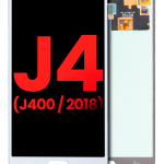 Samsung Galaxy J4 İle Uyumlu Çerçevesiz ekran Orijinal Ekranı (J400 2018) (Aftermarket Plus) (Mavi Gri)