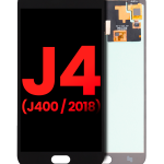 Samsung Galaxy J4 İle Uyumlu Çerçevesiz ekran Orijinal Ekranı (J400 2018) (Aftermarket Plus) (Siyah)