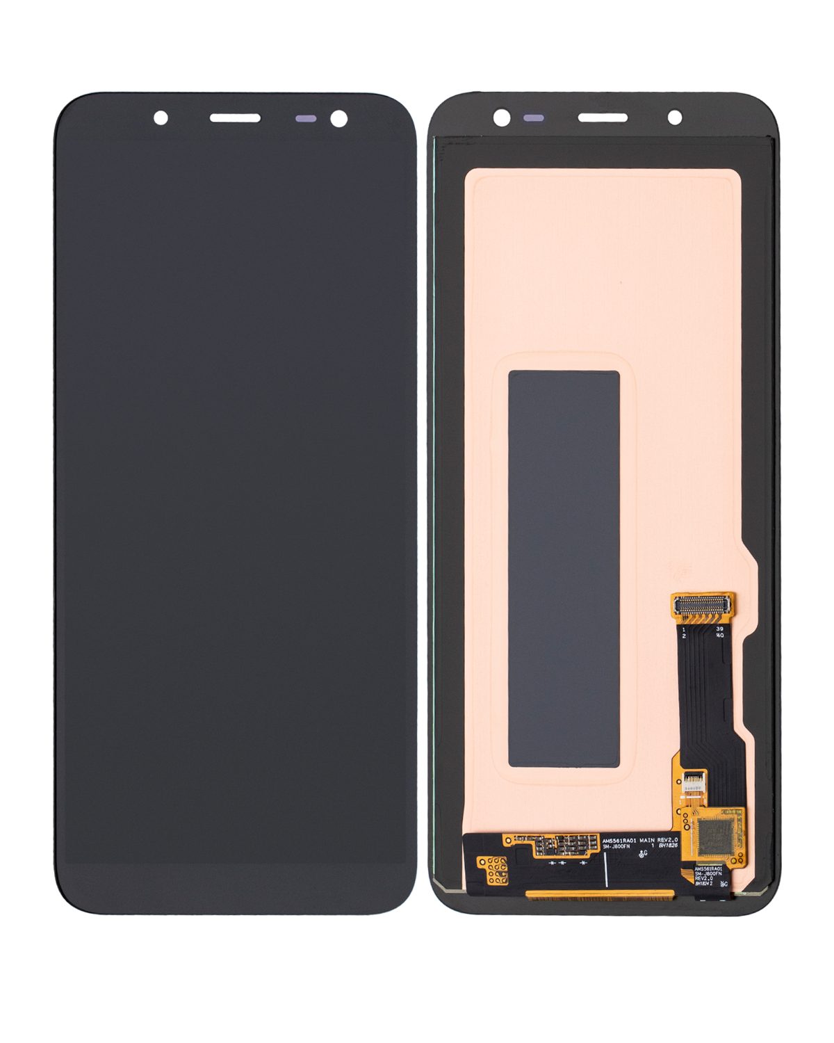 Samsung Galaxy J6 İle Uyumlu Çerçevesiz ekran Orijinal Ekranı On6 (J600 2018) (Aftermarket Plus) (Siyah) - Görsel 2